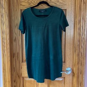 AKIRA Black Label Dress, Suede, Color: Evergreen